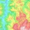 Mappa topografica IT4040003 - SIC-ZPS - Sassi di Roccamalatina e di Sant’Andrea, altitudine, rilievo