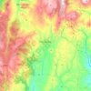 Mappa topografica Fiume Irminio, altitudine, rilievo