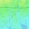 Mappa topografica Millburn, altitudine, rilievo