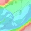 Mappa topografica Attachie, altitudine, rilievo