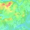 Mappa topografica Emleys Hill, altitudine, rilievo
