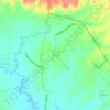 Mappa topografica Tibag, altitudine, rilievo