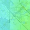 Mappa topografica Acline, altitudine, rilievo