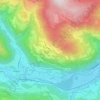 Mappa topografica Stolzalpe, altitudine, rilievo