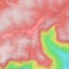Mappa topografica Surla, altitudine, rilievo