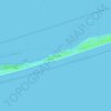 Mappa topografica Cherry Grove, altitudine, rilievo