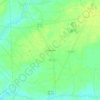 Mappa topografica Center Road, altitudine, rilievo