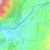Mappa topografica Primera Agua, altitudine, rilievo