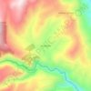 Mappa topografica Yacubamba, altitudine, rilievo