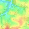 Mappa topografica La Noé, altitudine, rilievo