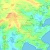 Mappa topografica Bréafort, altitudine, rilievo