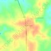 Mappa topografica Kent, altitudine, rilievo