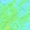 Mappa topografica Unlande, altitudine, rilievo