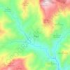 Mappa topografica Paya, altitudine, rilievo