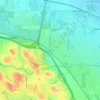 Mappa topografica Neroly, altitudine, rilievo