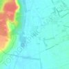 Mappa topografica Les Paluds de Noves, altitudine, rilievo