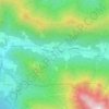 Mappa topografica Wurzach, altitudine, rilievo