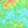 Mappa topografica New Hope, altitudine, rilievo