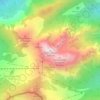Mappa topografica Gartnerkofel, altitudine, rilievo