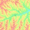 Mappa topografica 武镇, altitudine, rilievo