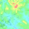 Mappa topografica Ennis, altitudine, rilievo