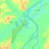 Mappa topografica Iquitos, altitudine, rilievo