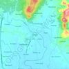 Mappa topografica Dingle, altitudine, rilievo