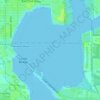Mappa topografica McKay Bay, altitudine, rilievo