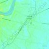 Mappa topografica Comon, altitudine, rilievo