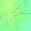 Mappa topografica Winnie, altitudine, rilievo