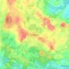 Mappa topografica Bujendorf, altitudine, rilievo