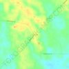 Mappa topografica Spring Hill, altitudine, rilievo