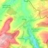 Mappa topografica Trois Maisons, altitudine, rilievo