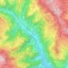 Mappa topografica Molino di Altissimo, altitudine, rilievo