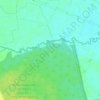 Mappa topografica Fontana dello Zolfo, altitudine, rilievo