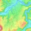 Mappa topografica Pirolles, altitudine, rilievo