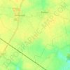 Mappa topografica Berseaucourt, altitudine, rilievo