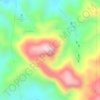 Mappa topografica Mount Agad-Agad, altitudine, rilievo