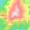 Mappa topografica Βασιλίτσα, altitudine, rilievo