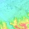 Mappa topografica Canorte, altitudine, rilievo