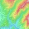 Mappa topografica Sillico, altitudine, rilievo
