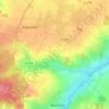 Mappa topografica Le Goutier, altitudine, rilievo