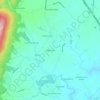 Mappa topografica Willis Acres, altitudine, rilievo