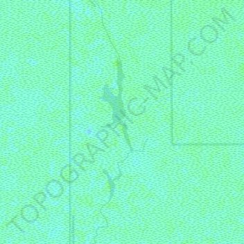 Mappa topografica Laguna Chaxa, altitudine, rilievo