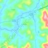 Mappa topografica Batatuba, altitudine, rilievo