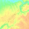 Mappa topografica Wrights, altitudine, rilievo