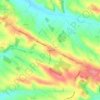 Mappa topografica Enbernou, altitudine, rilievo