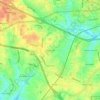 Mappa topografica Beechcroft, altitudine, rilievo