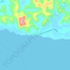 Mappa topografica Don Paulino, altitudine, rilievo
