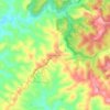 Mappa topografica Smiths Gully, altitudine, rilievo